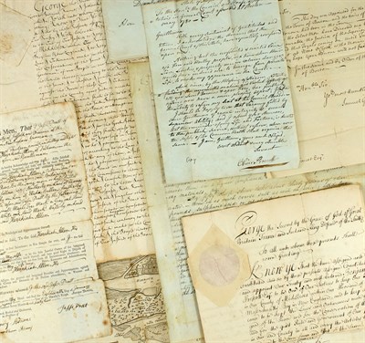 Lot 42 - [MASSACHUSETTS] The remains of a collection....