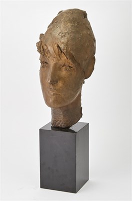 Lot 77 - Giacomo Manzu Italian, 1908-1991 Head of Sonia,...