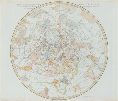 Lot 67 - [MAP--CELESTIAL] BODE, I[OHANN ELERT] and...