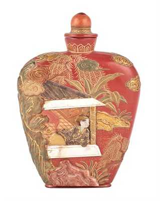 Lot 16 - Estate of Marcelle Swergold An Embellished Red...