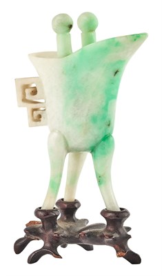 Lot 62 - Estate of Marcelle Swergold A Chinese Jadeite...