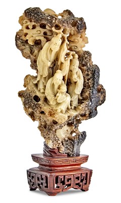 Lot 298 - Estate of Marcelle Swergold A Chinese Carved...
