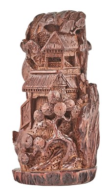 Lot 383 - Estate of Marcelle Swergold A Japanese Carved...