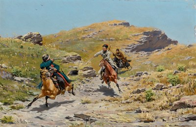Lot 1092 - Alexei Danilovich Kivshenko Russian, 1851-1895...
