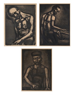 Lot 1052 - Georges Rouault (1871-1958) LE DUR MÉTIER DE...