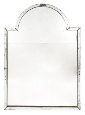 Lot 155 - Venetian Style Overmantel Mirror Height 6 feet...