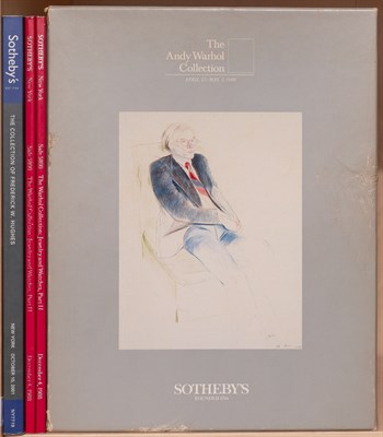 Lot 1173 - [ANDY WARHOL AUCTION CATALOGUES] The Andy...