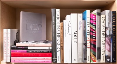 Lot 1116 - [BOOKS-FASHION] Group of approximately twenty...