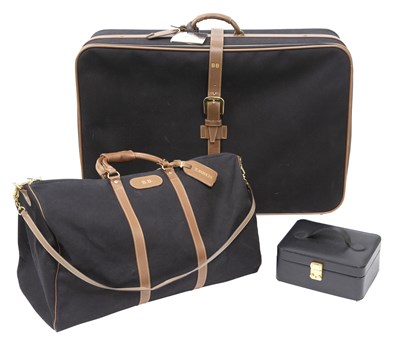 Lot 1017 - T. Anthony Soft Case Suitcase and Totebag;...