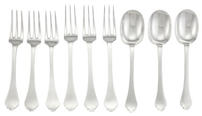 Lot 177 - James Robinson Sterling Silver Flatware...