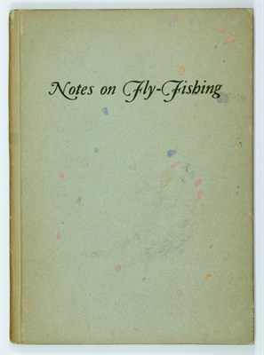 Lot 245 - [ANGLING] STANLEY, RAYMOND W. Notes on...