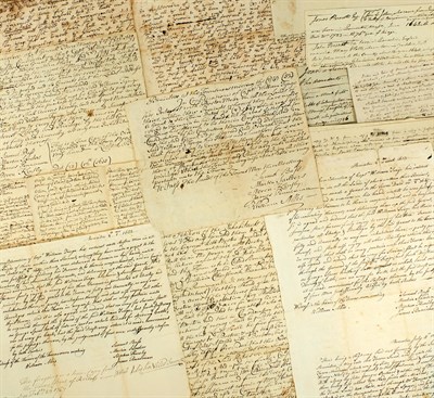 Lot 37 - [MASSACHUSETTS HISTORY] Group of documents...
