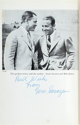 Lot 102 - [GOLF]
SARAZEN, GENE and WIND, HERBERT WARREN. Thirty Years of Championship Golf. The Life and Times of Gene Sarazen.