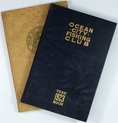 Lot 207 - [ANGLING CLUB] OCEAN CITY FISHING CLUB. 1923...
