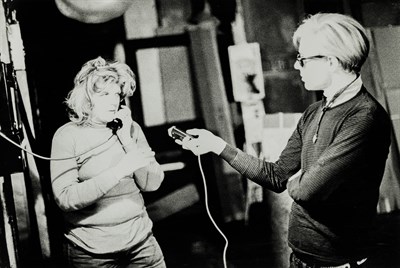 Lot 1124 - BILLY NAME Andy Recording Brigid Polk on...