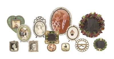 Lot 1072 - Group of Thirteen Photo Frames 20th Century...