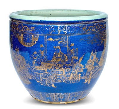 Lot 152 - A Chinese Porcelain Jardinière Qing Dynasty Of...