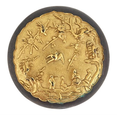 Lot 280 - A Chinese 'Tonkin' Parcel Gilt Bronze Paste...