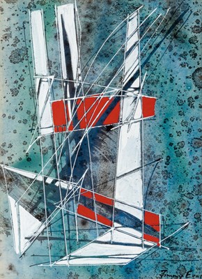 Lot 10 - Jimmy Ernst German/American, 1920-1984...