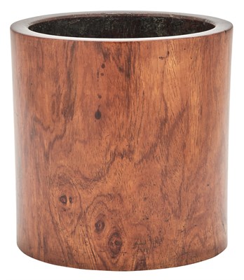 Lot 309 - A Chinese Huanghuali Brushpot Qing Dynasty Of...