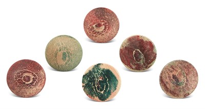 Lot 1165 - BRIGID BERLIN Six original painted "Tit...
