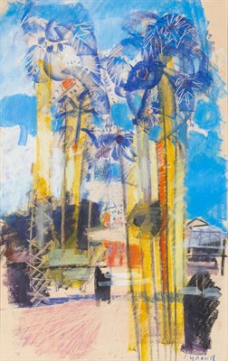 Lot 62 - Jacques Yankel French, 1920-2004 Palmiers...