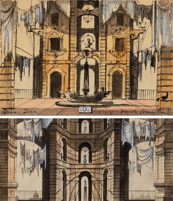 Lot 2035 - EUGENE BERMAN Russian, 1899-1972 (i) Set...