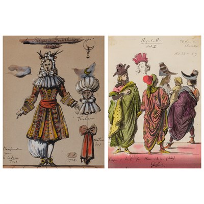 Lot 2036 - EUGENE BERMAN Russian, 1899-1972 (i) Capes and...