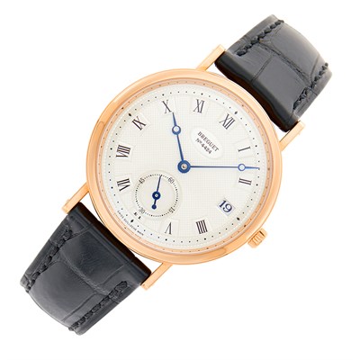 Lot 38 - Breguet Gentleman's Rose Gold 'Classique' Wristwatch, Ref. 5920