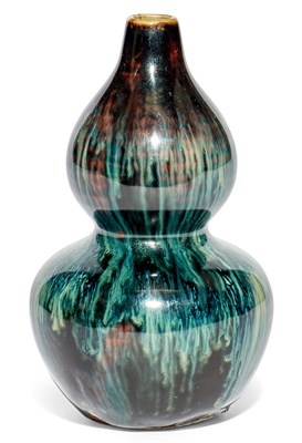 Lot 242 - A Rare Chinese Black, Russet and Blue Glazed...