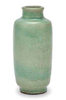 Lot 248 - A Chinese Longquan Celadon Vase Yuan-Ming...
