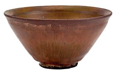 Lot 231 - A Chinese Jian Russet and Black Glazed 'Hare's...