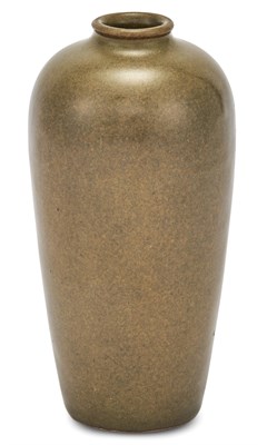 Lot 261 - A Chinese Teadust Glazed Porcelain Meiping...