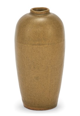 Lot 258 - A Chinese Teadust-Glazed Meiping Qing Dynasty...