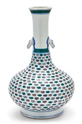 Lot 257 - A Rare Chinese Doucai Porcelain Double Handled...