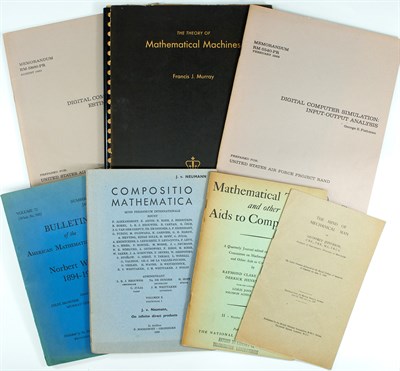 Lot 146 - [COMPUTERS etc.] Group of seven pamphlets....
