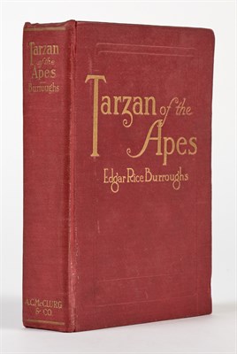 Lot 95 - BURROUGHS, EDGAR RICE Tarzan of the Apes....
