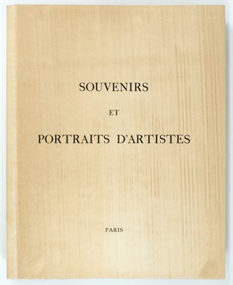 Lot 187 - MOURLOT, FERNAND Souvenirs et Portraits...