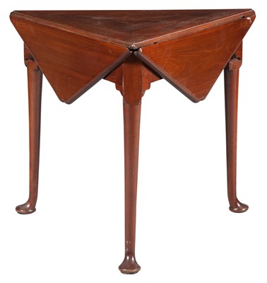 Lot 99 - George II Mahogany Triangular Table