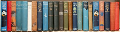 Lot 117 - LONDON, JACK Remains of a collection,...
