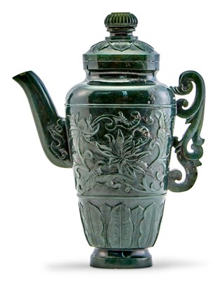 Lot 58 - Estate of Marcelle Swergold A Chinese Spinach...