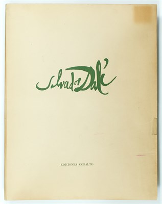 Lot 186 - [DALI, SALVADOR] ANGUERA, ORIOL. Salvador Dali....