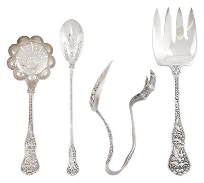 Lot 224 - Four Tiffany & Co. Sterling Silver Olympian...