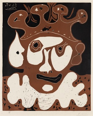 Lot 146 - Pablo Picasso (1881-1973) TÊTE DE BOUFFON...