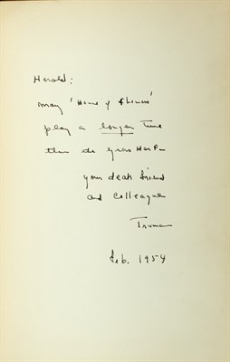 Lot 96 - CAPOTE, TRUMAN Three works inscribed by the...