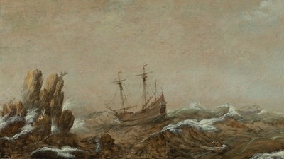 Lot 29 - Cornelis Verbeeck Dutch, 1590-after 1637 Ships...