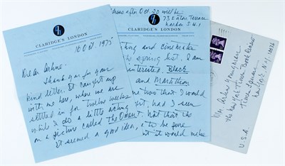 Lot 2112 - GREGORY PECK (1916-2003) Autograph letter...