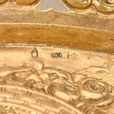 Lot 33 - German Reticulated Silver-Gilt Bowl