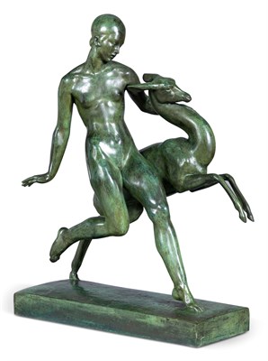 Lot 15 - Pierre Traverse French, 1892-1979 Jeune Femme...