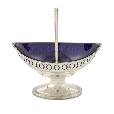 Lot 169 - George III Sterling Silver Sugar Basket
